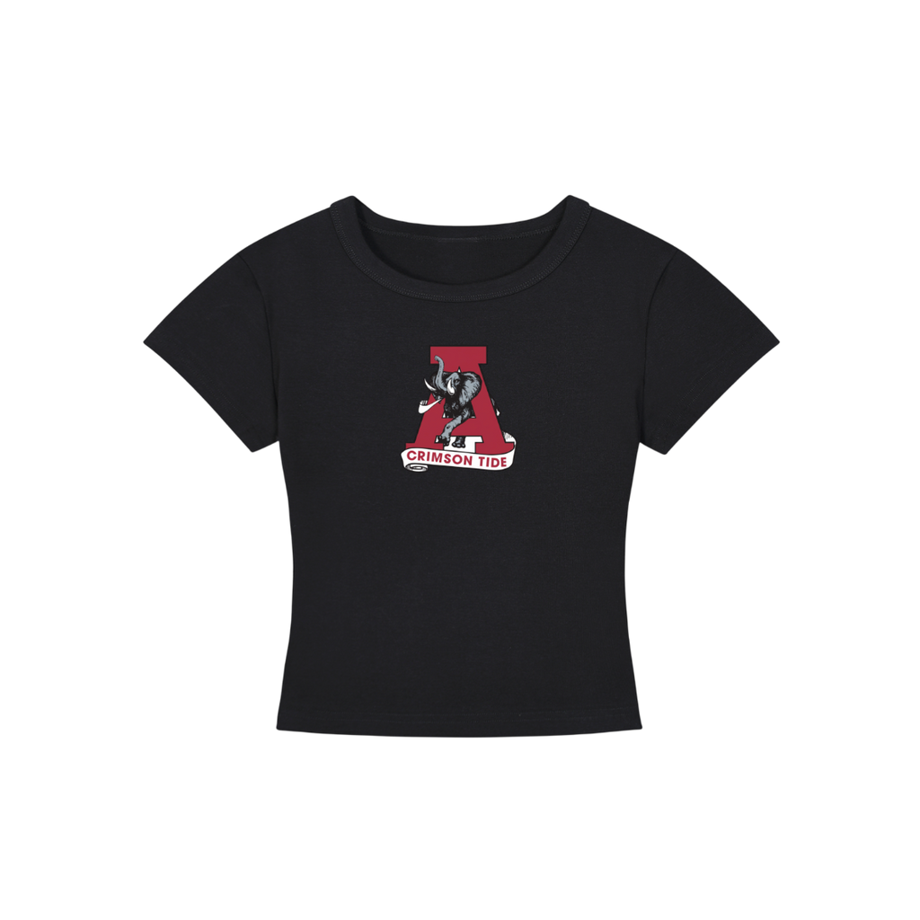 Alabama Tide Cropped Shirt