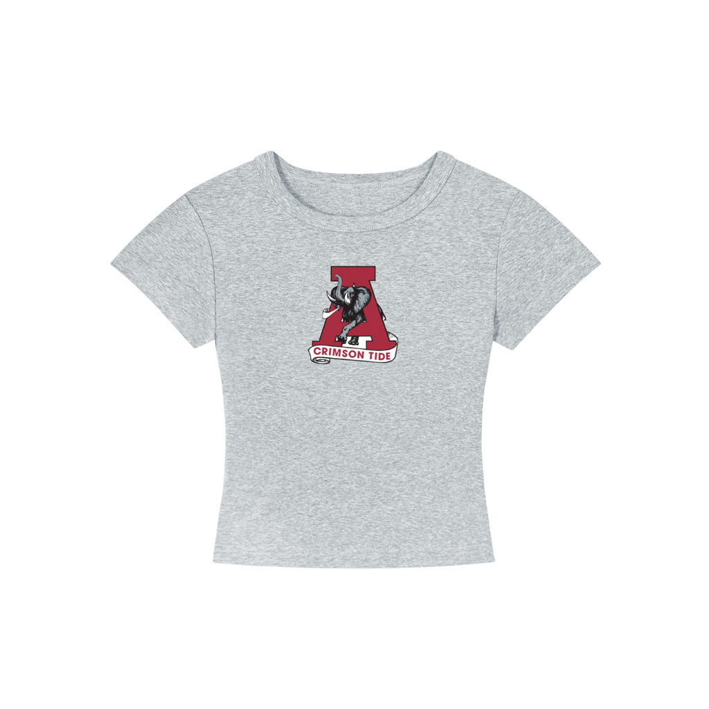 Alabama Tide Cropped Shirt