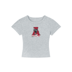 Alabama Tide Cropped Shirt