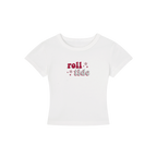 Alabama Slogan Cropped Shirt