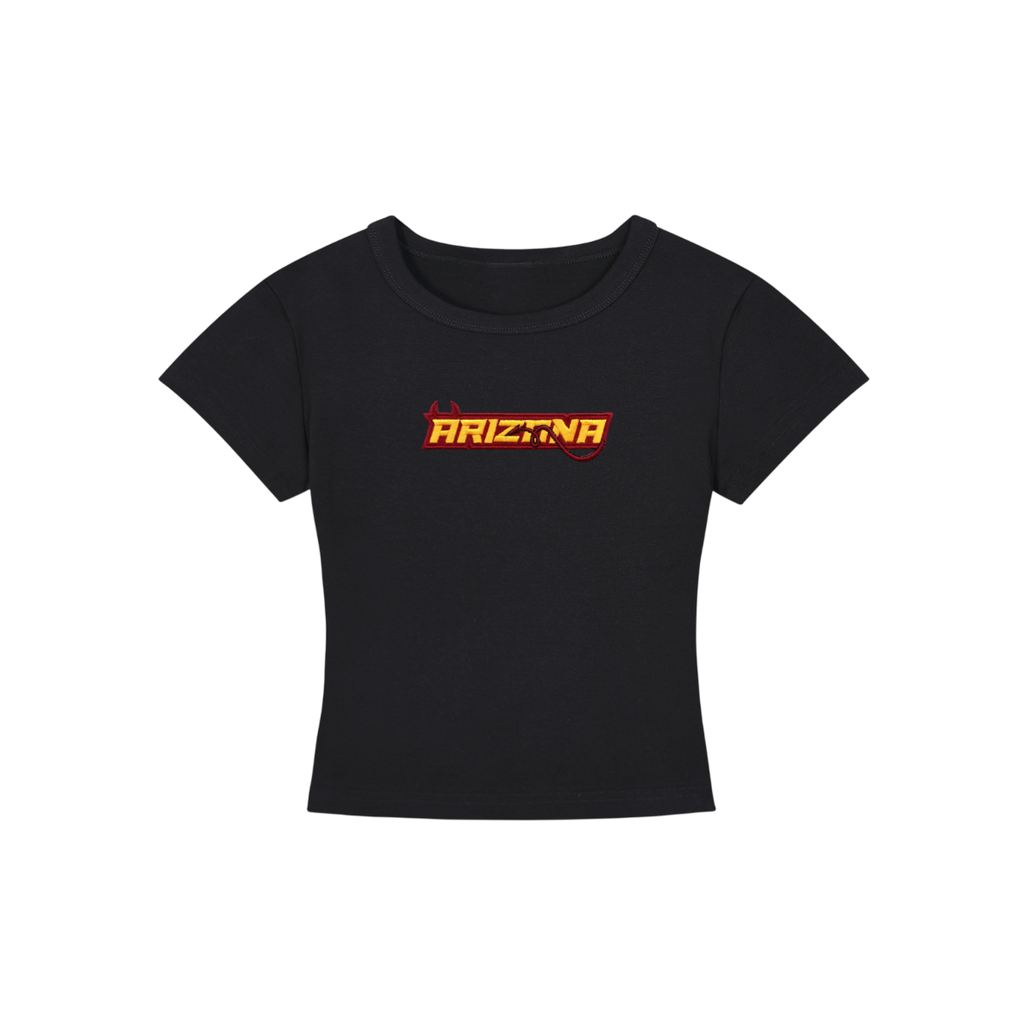 Arizona State Horns Cropped Shirt