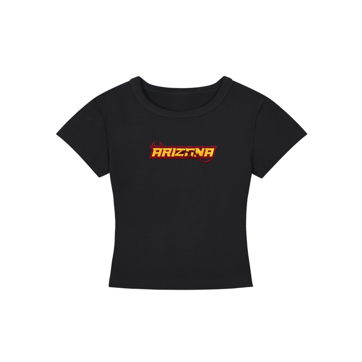 Arizona State Horns Cropped Shirt