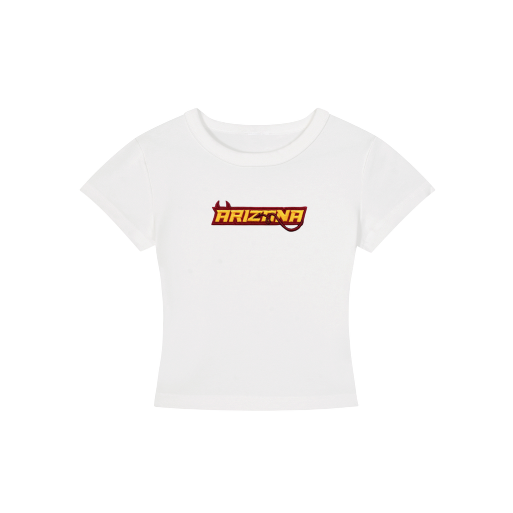 Arizona State Horns Cropped Shirt