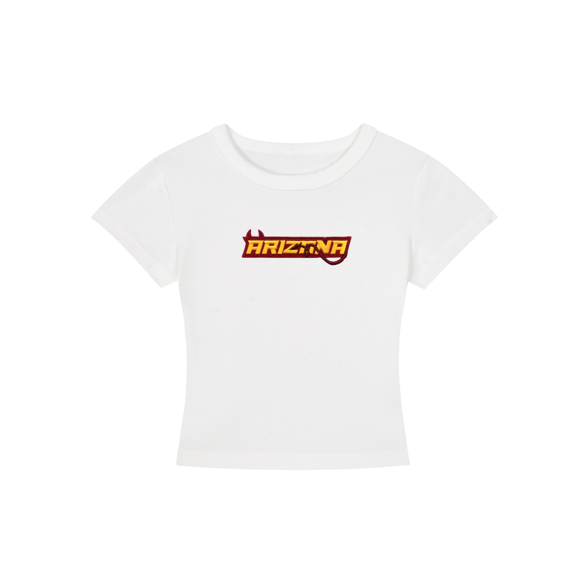 Arizona State Horns Cropped Shirt