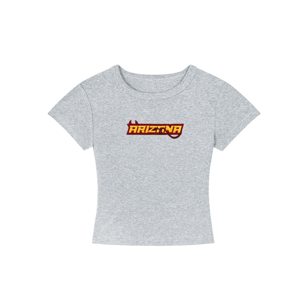 Arizona State Horns Cropped Shirt