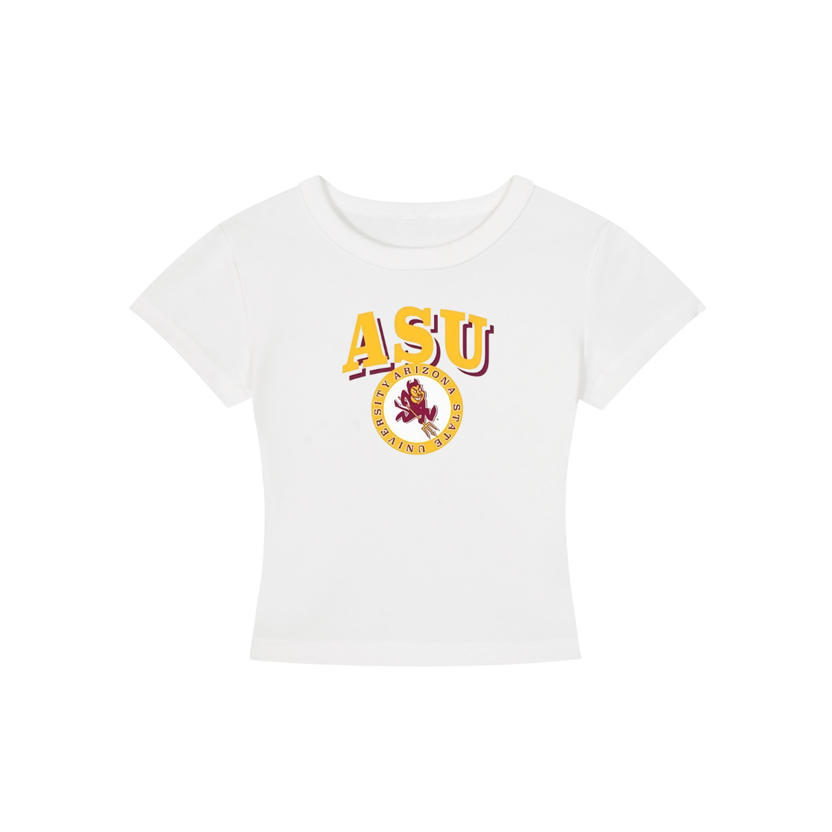 Arizona State Vintage Cropped Shirt