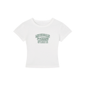 Michigan State Star Cropped Shirt