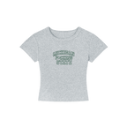 Michigan State Star Cropped Shirt