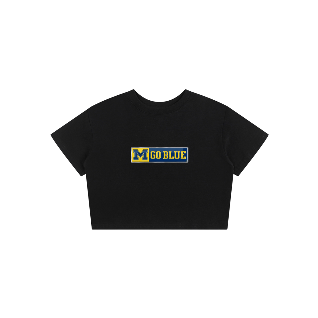 Michigan Go Blue Baby Tee