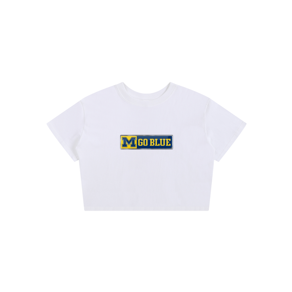 Michigan Go Blue Baby Tee