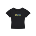 Michigan Go Blue Cropped Shirt