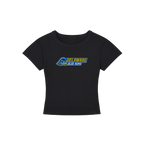 Delaware Blue Hens Cropped Shirt