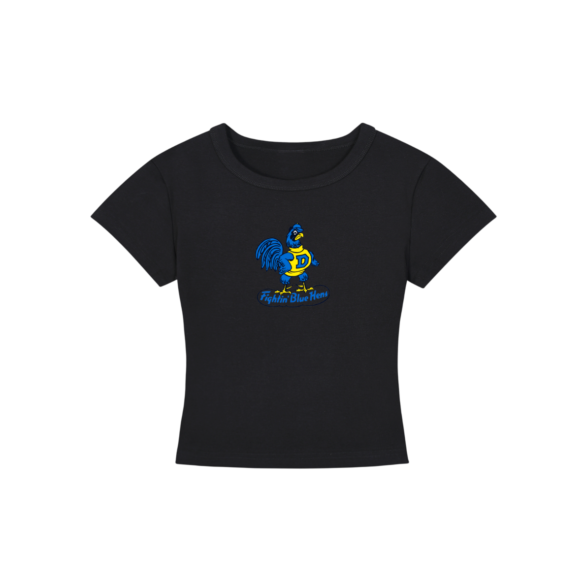 Delaware Mascot Cropped Shirt