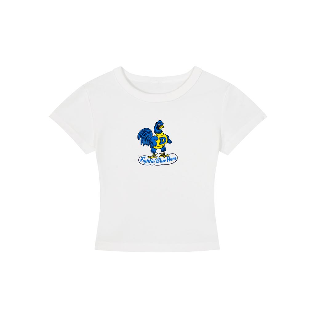 Delaware Mascot Cropped Shirt