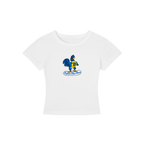 Delaware Mascot Cropped Shirt
