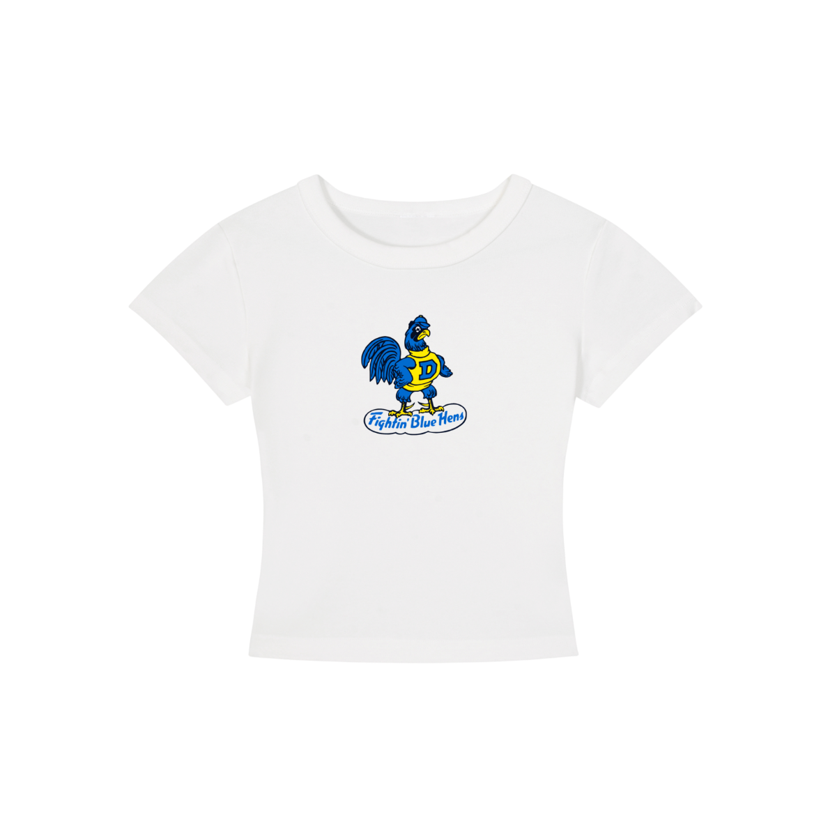 Delaware Mascot Cropped Shirt