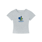 Delaware Mascot Cropped Shirt
