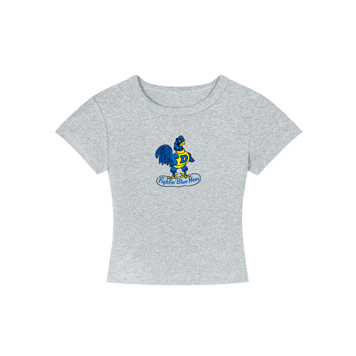 Delaware Mascot Cropped Shirt