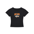 Miami Football Cropped Shirt