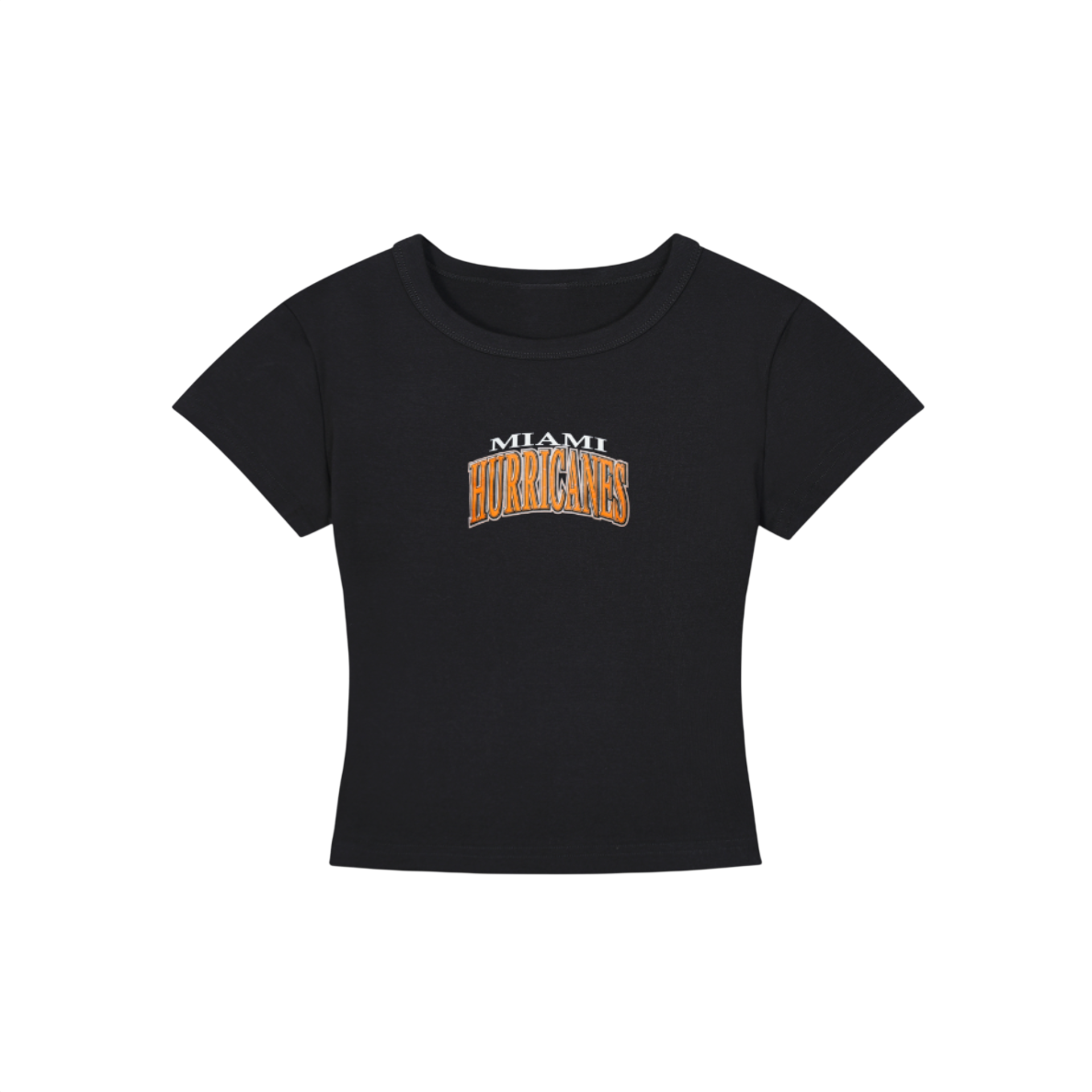 Miami Hurricanes Cropped Shirt