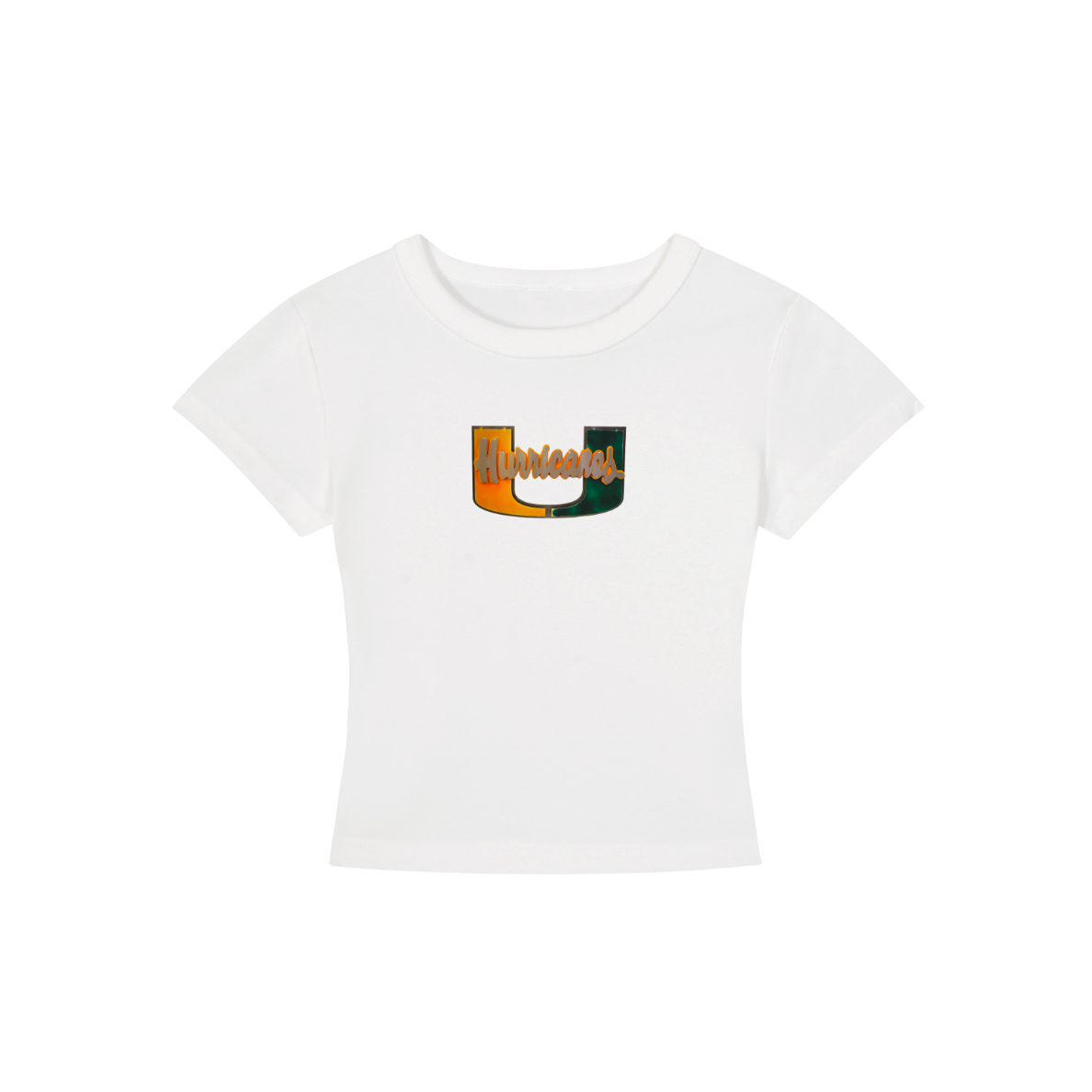 Miami Vintage Cropped Shirt