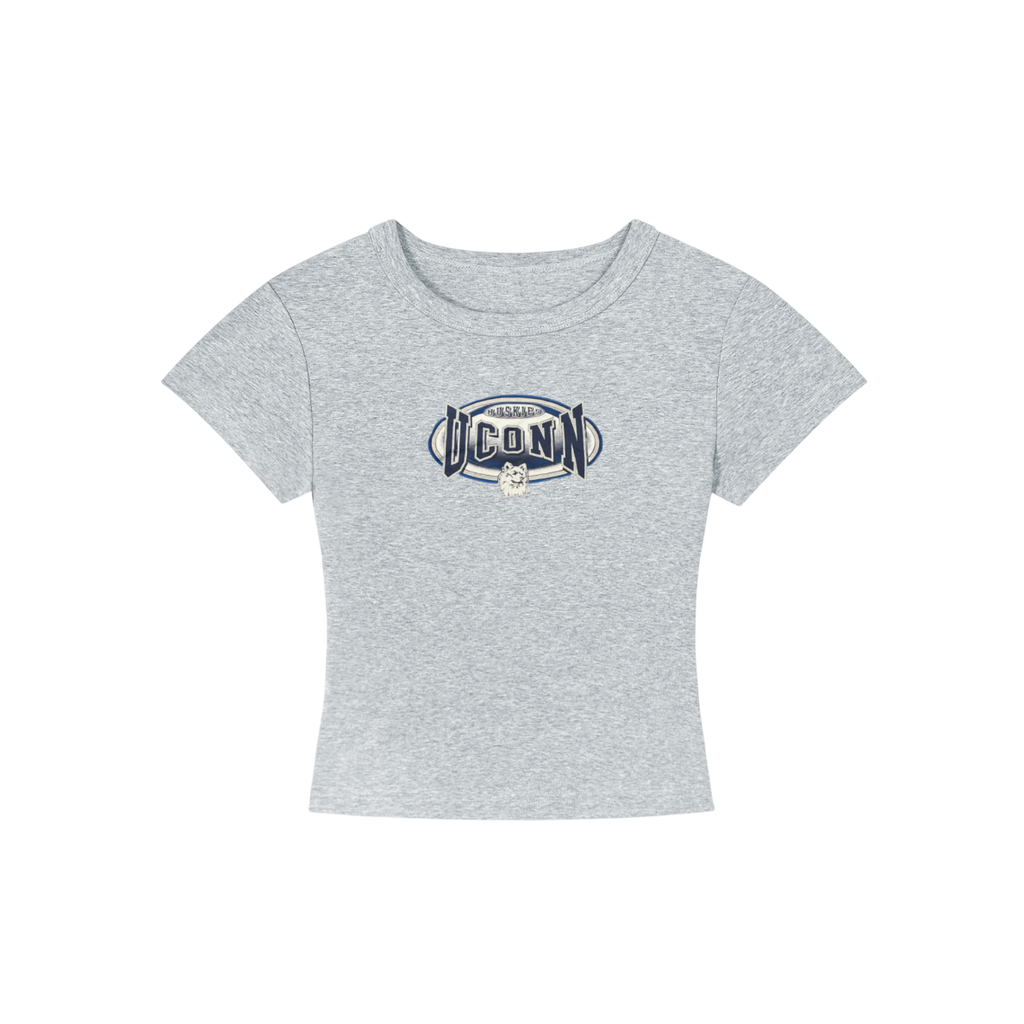 Uconn Huskies Cropped Shirt