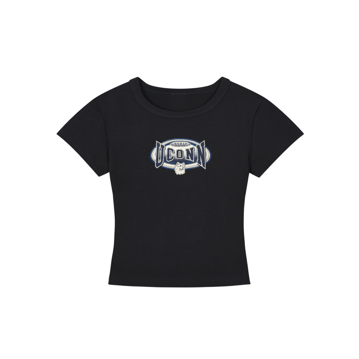 Uconn Huskies Cropped Shirt