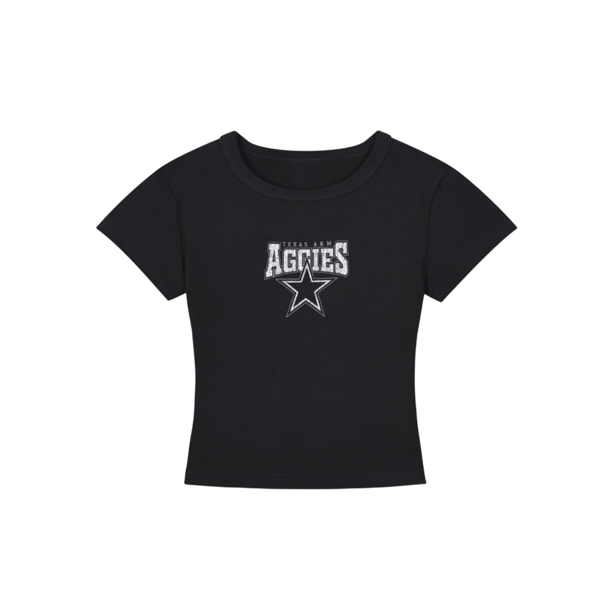 Texas A&M Star Cropped Shirt