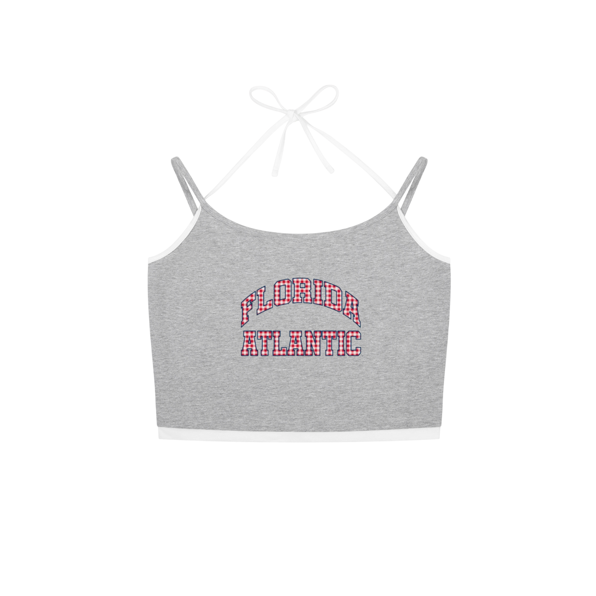 FAU Plaid Tank
