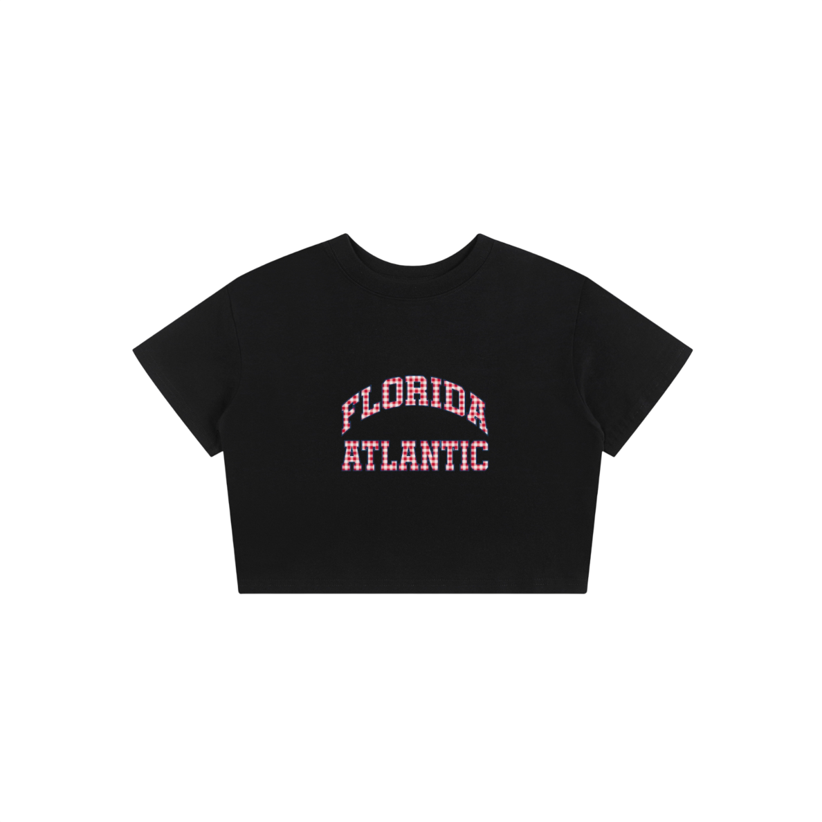 FAU Plaid Baby Tee