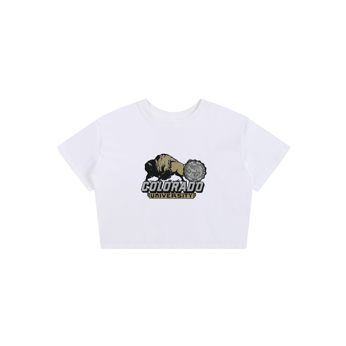 CU Boulder Vintage Baby Tee