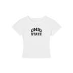 Ohio State Grain Cropped Shirt