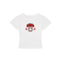 Georgia Dogs Cropped Shirt