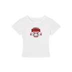 Georgia Dogs Cropped Shirt