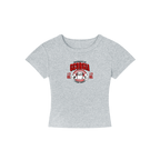 Georgia Dogs Cropped Shirt