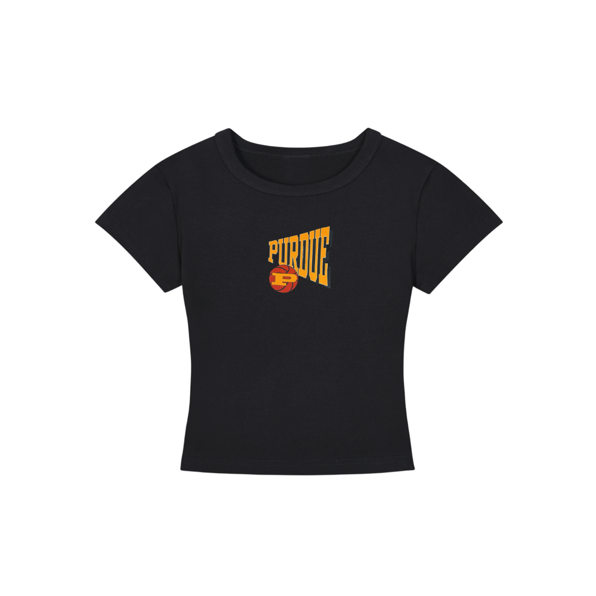 Purdue Ball Cropped Shirt