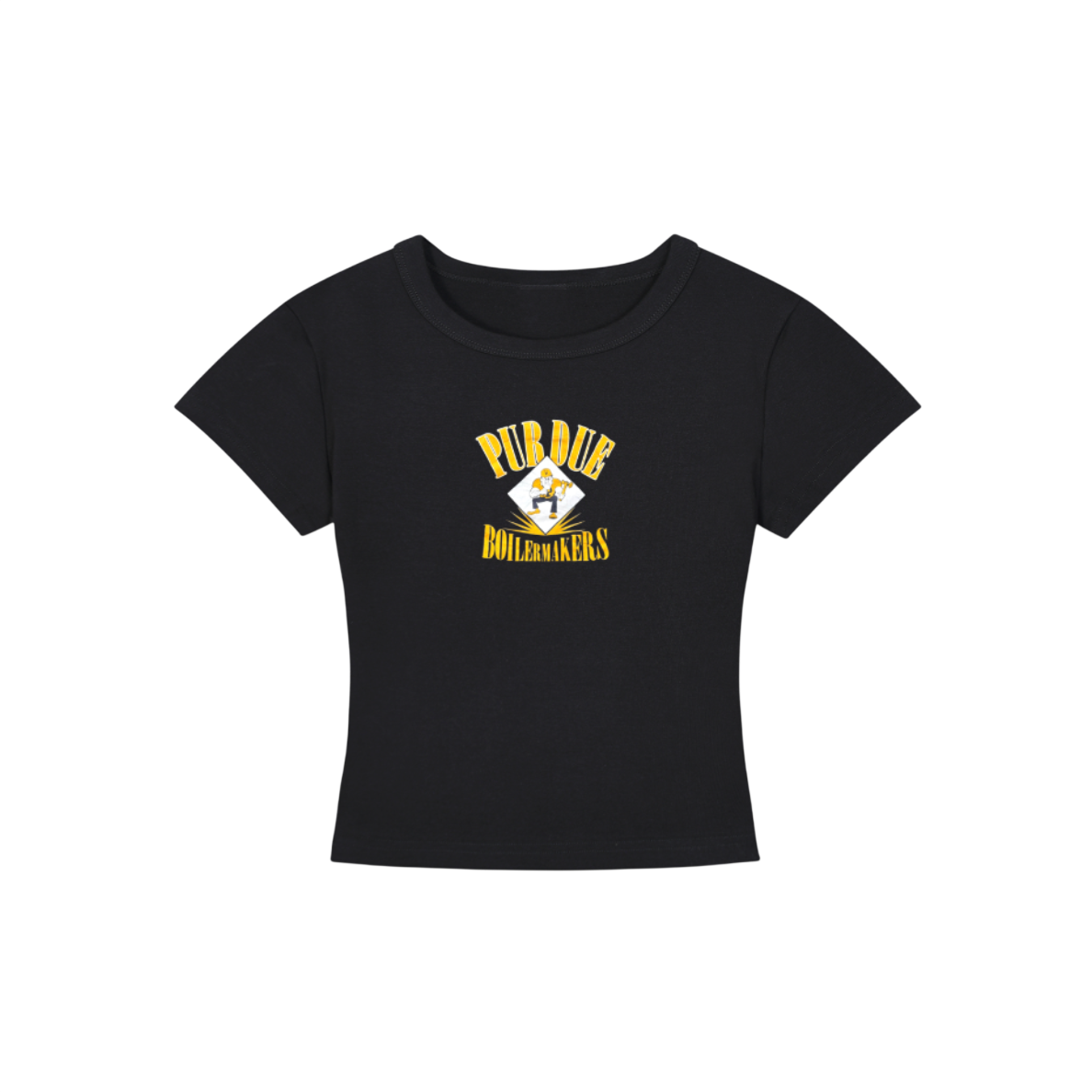 Purdue Vintage Cropped Shirt