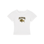 CU Boulder Bison Cropped Shirt