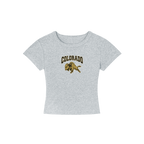 CU Boulder Bison Cropped Shirt