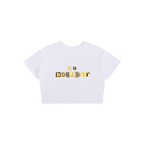 CU Boulder Collage Baby Tee