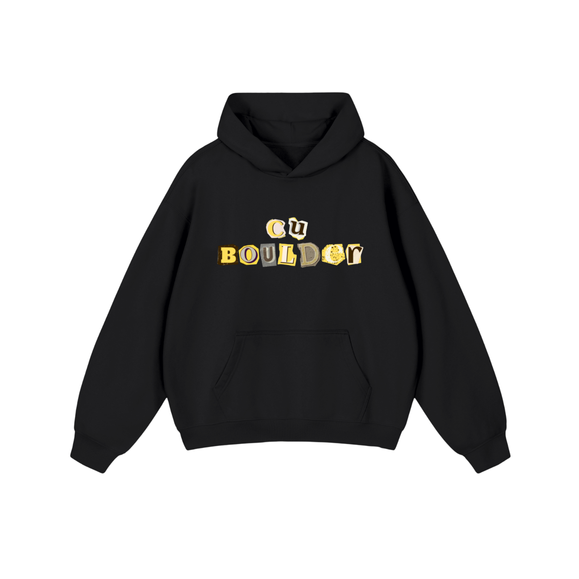 CU Boulder Collage Hoodie