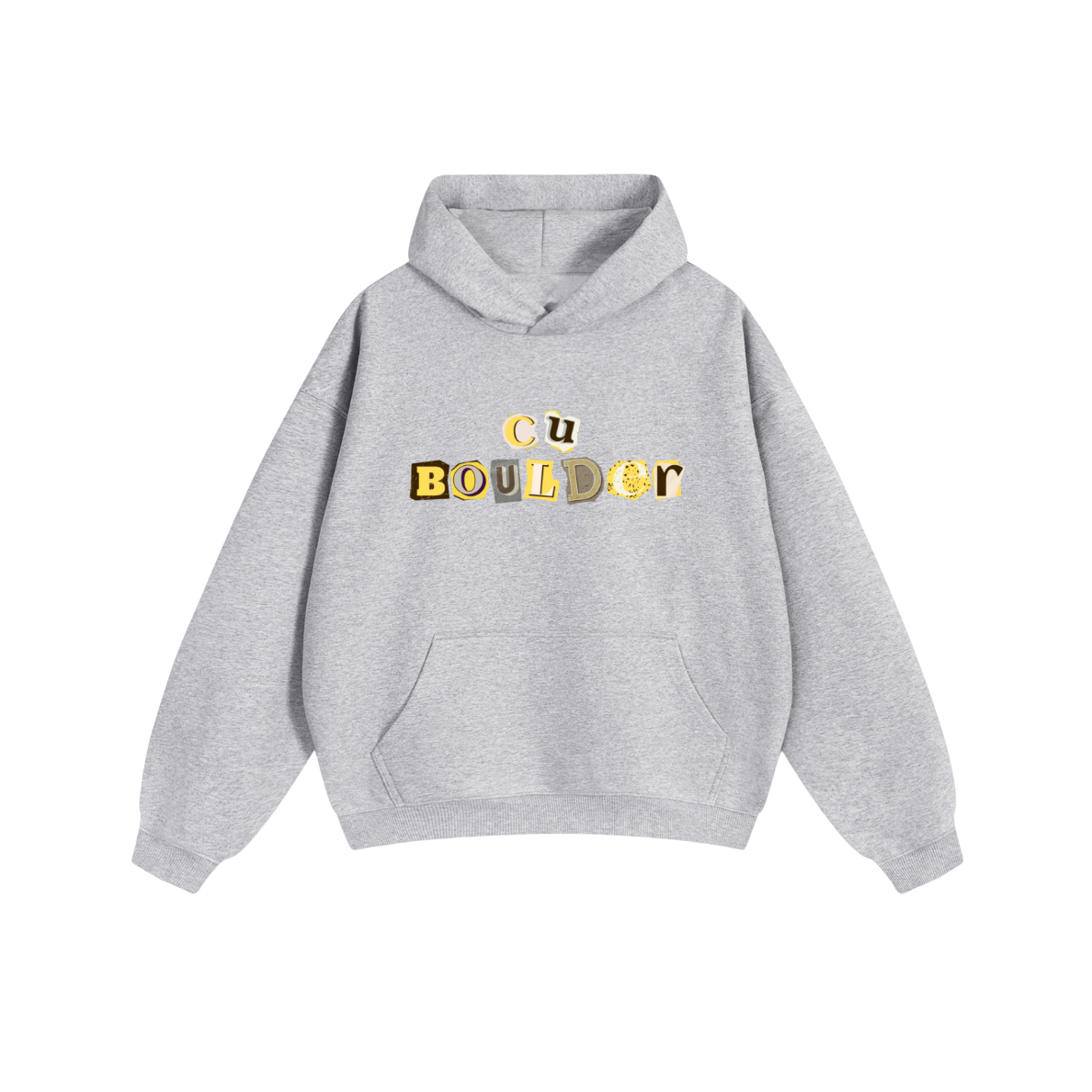 CU Boulder Collage Hoodie