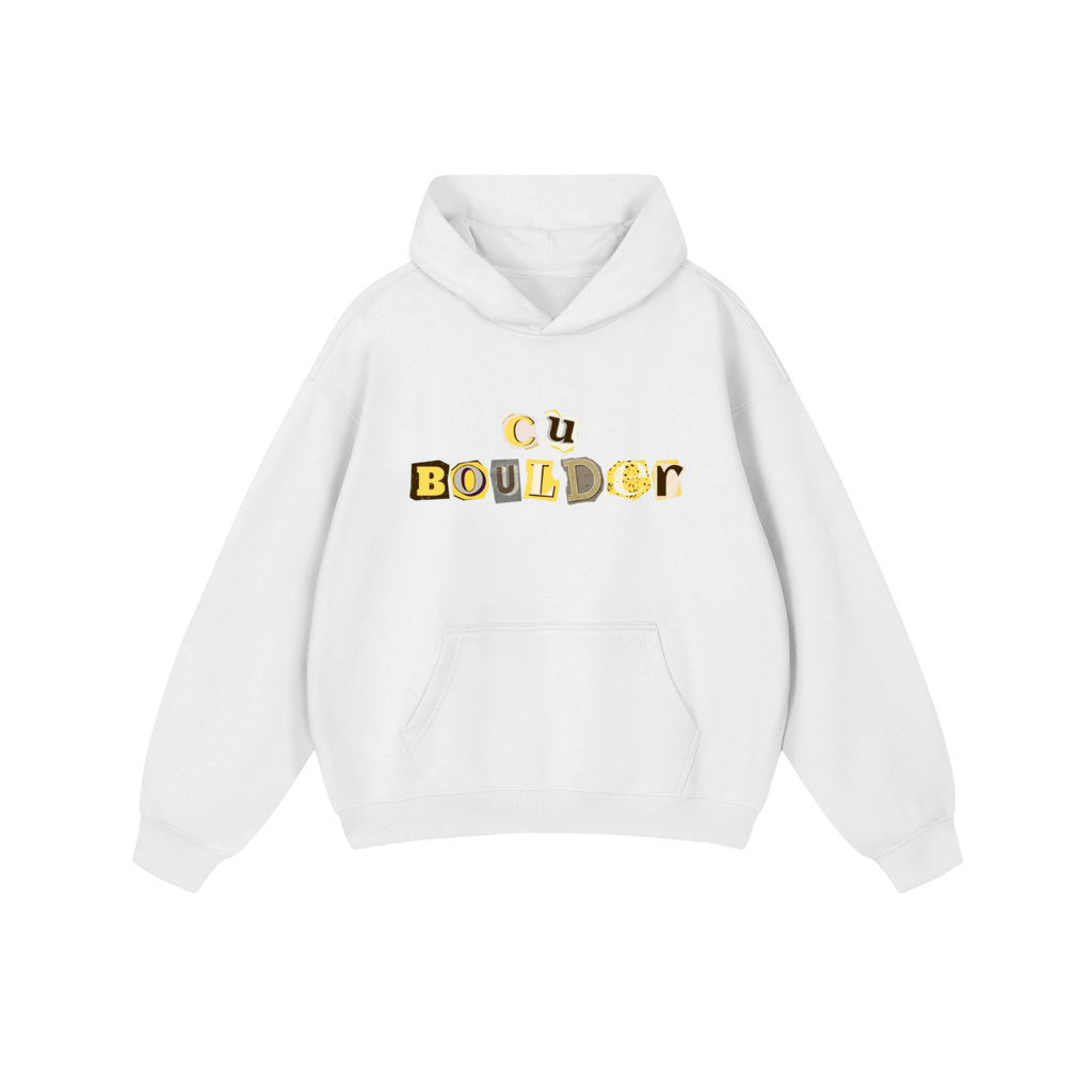 CU Boulder Collage Hoodie