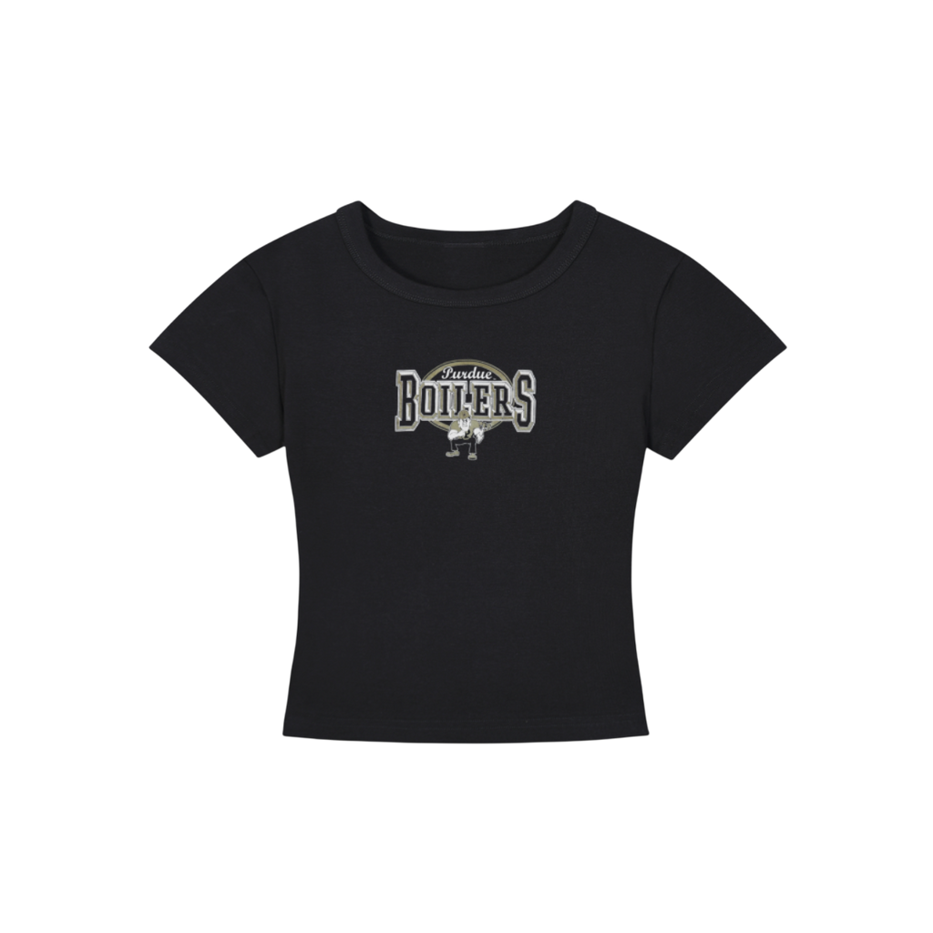 Purdue Boilers Cropped Shirt