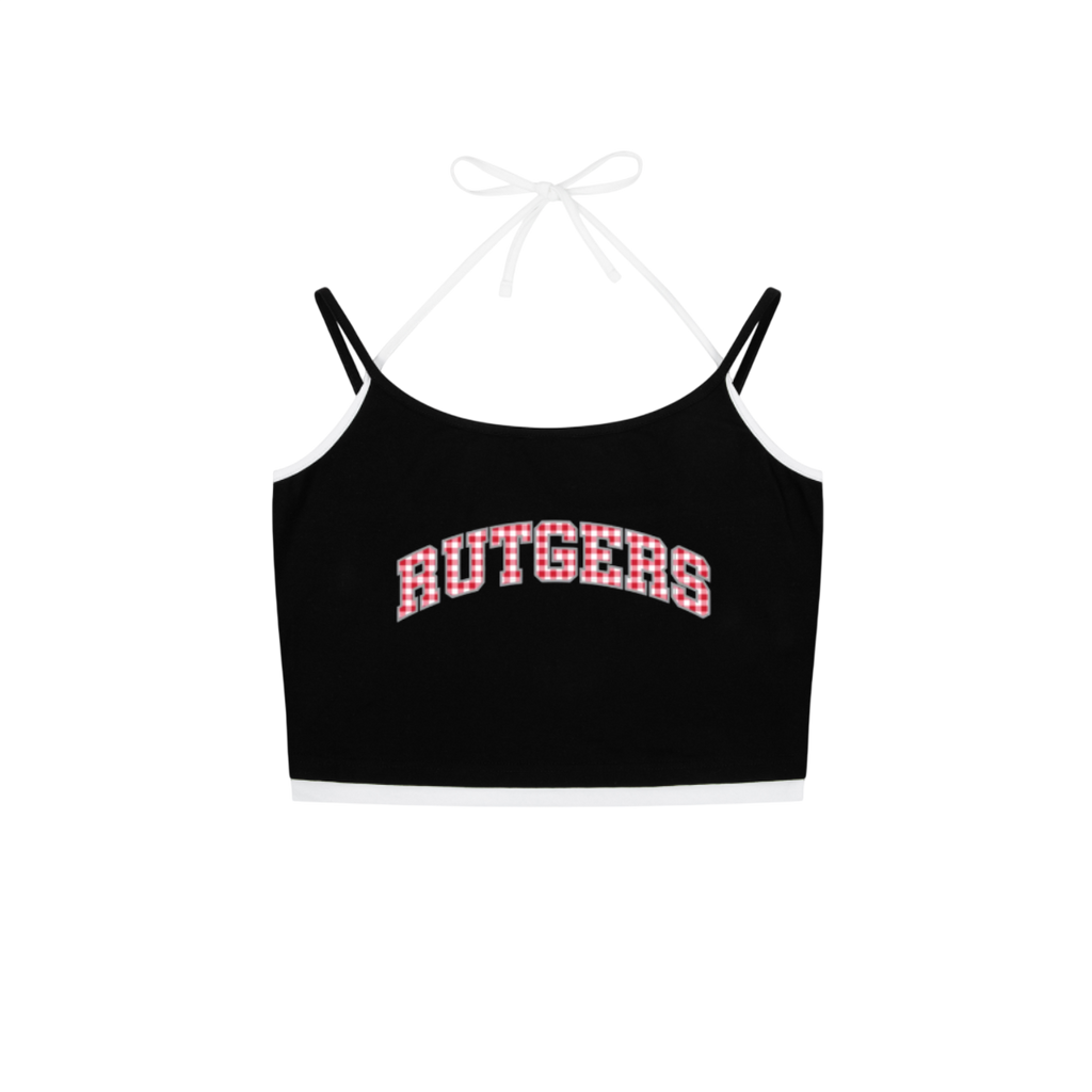 Rutgers Plaid Tank