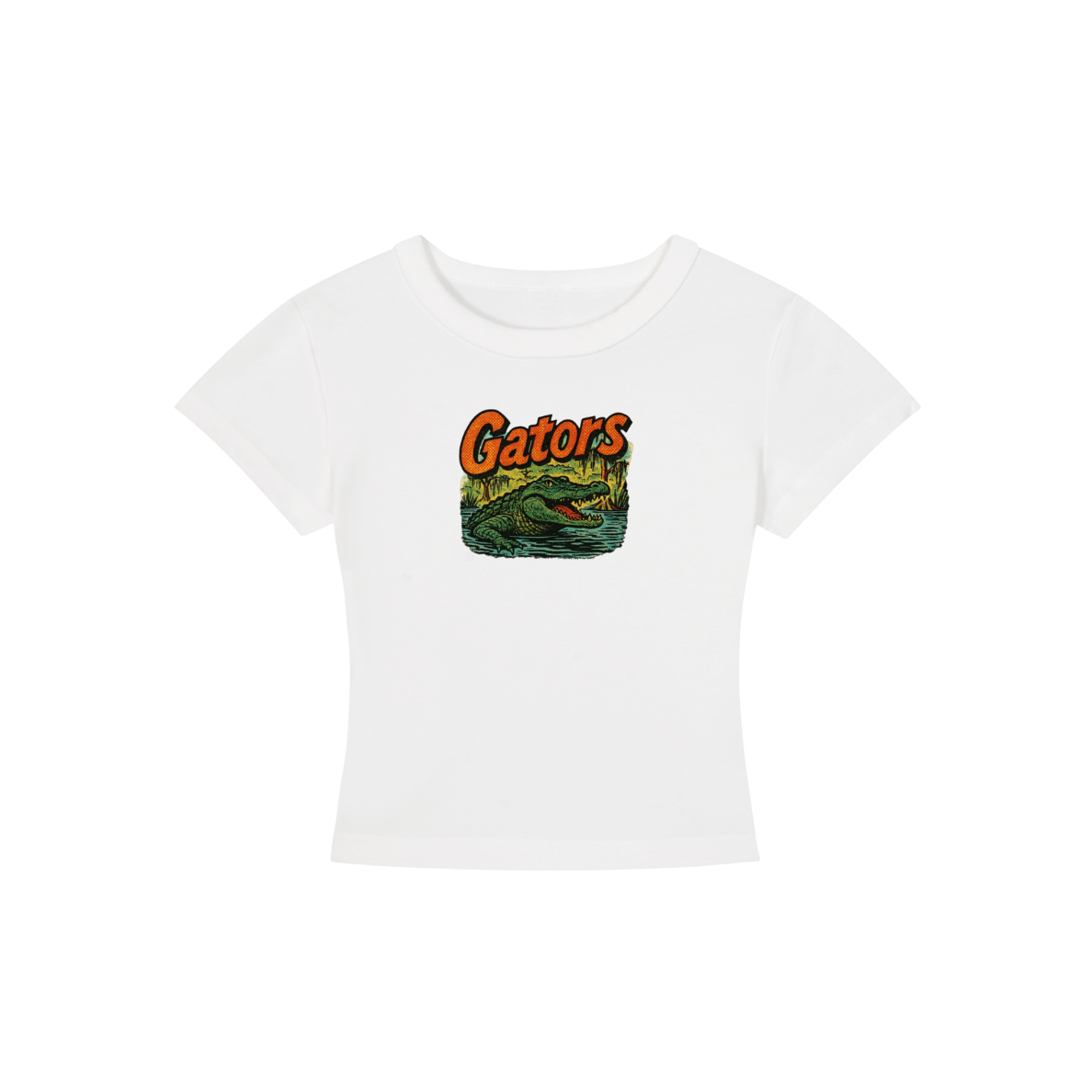 Florida Swamp Cropped Shirt