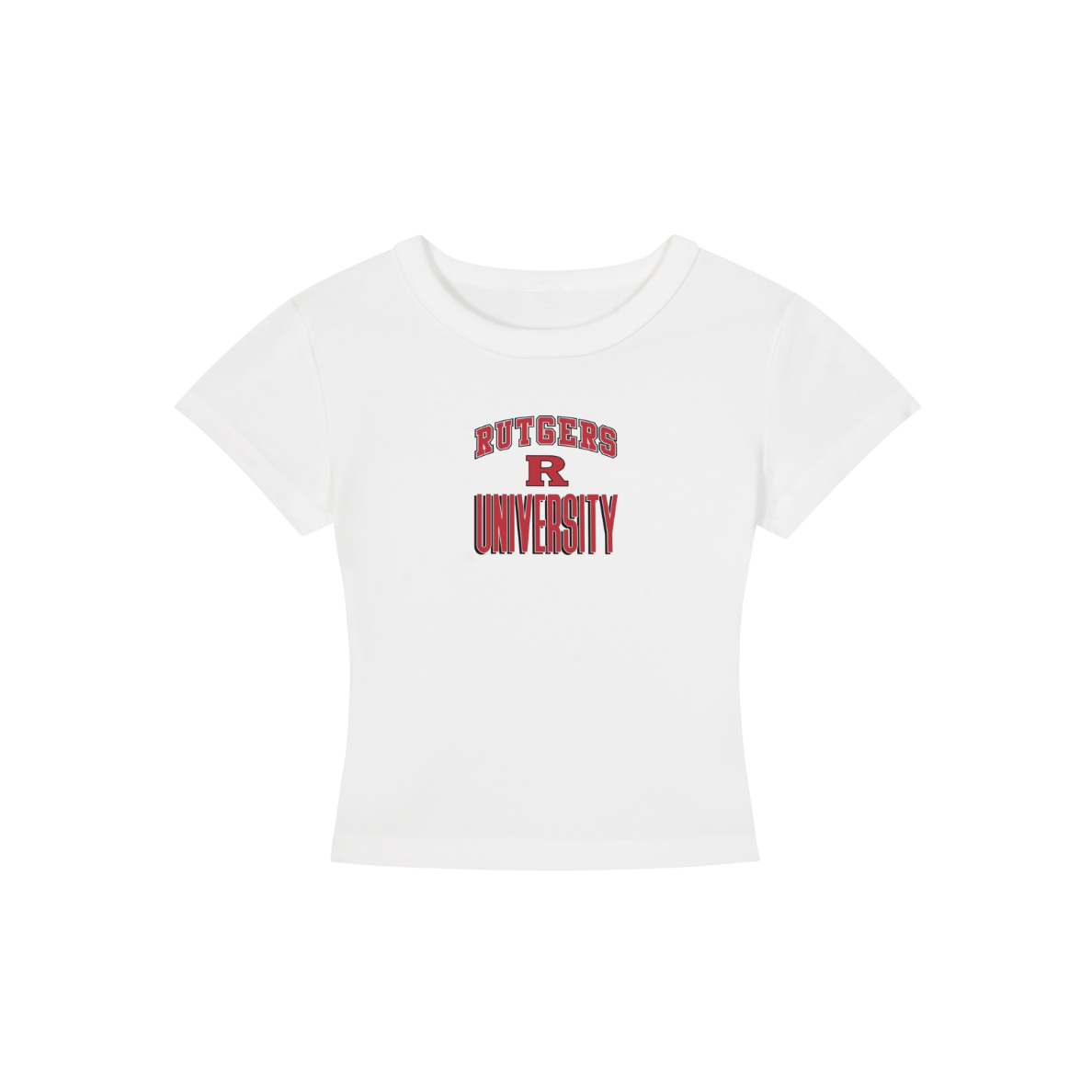 Rutgers Original Cropped Shirt
