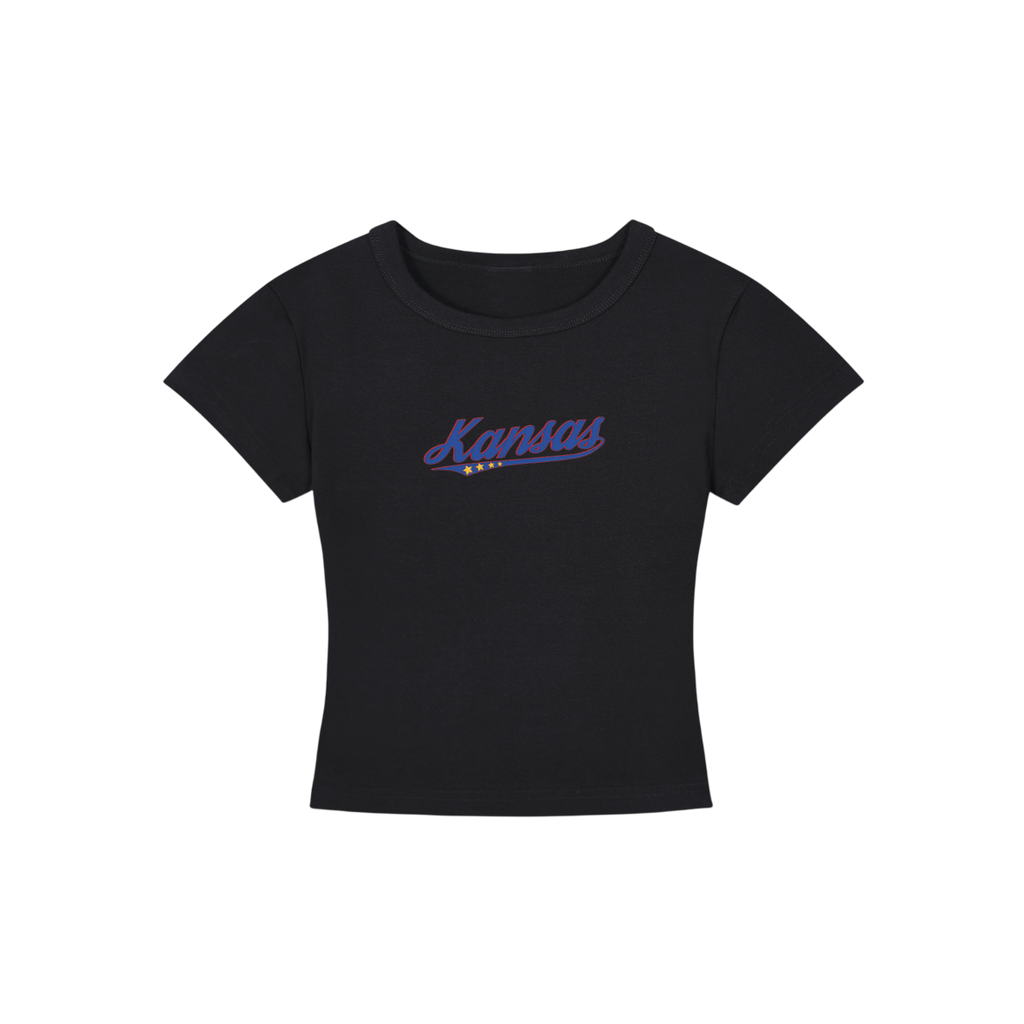 Kansas Stars Cropped Shirt