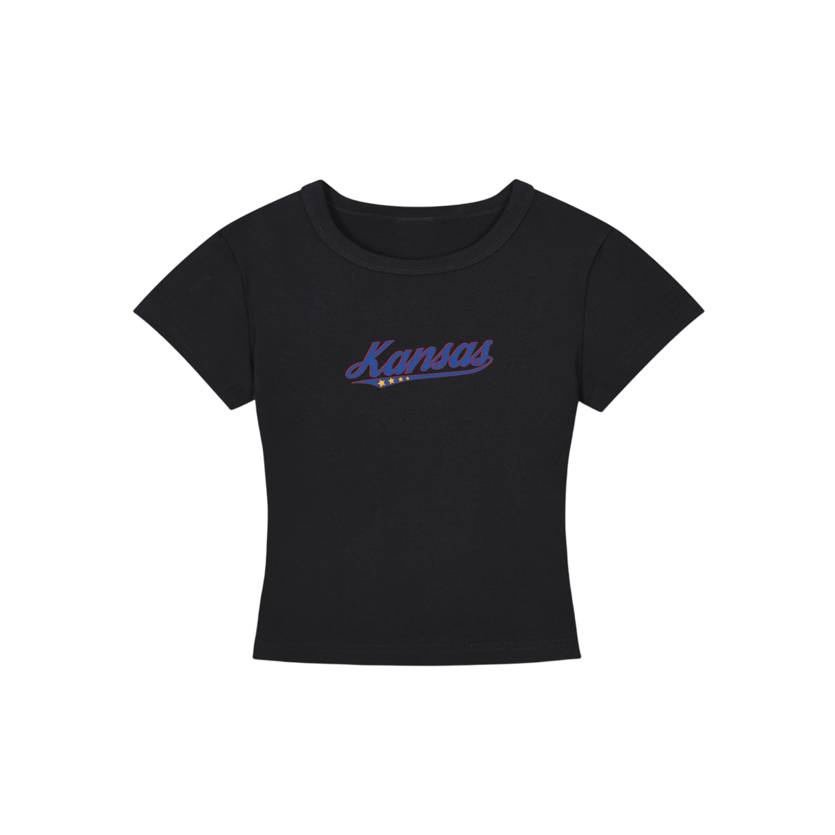 Kansas Stars Cropped Shirt
