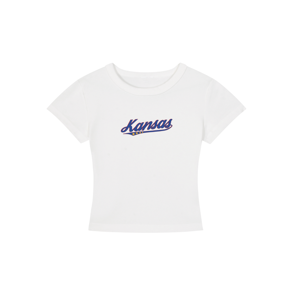 Kansas Stars Cropped Shirt